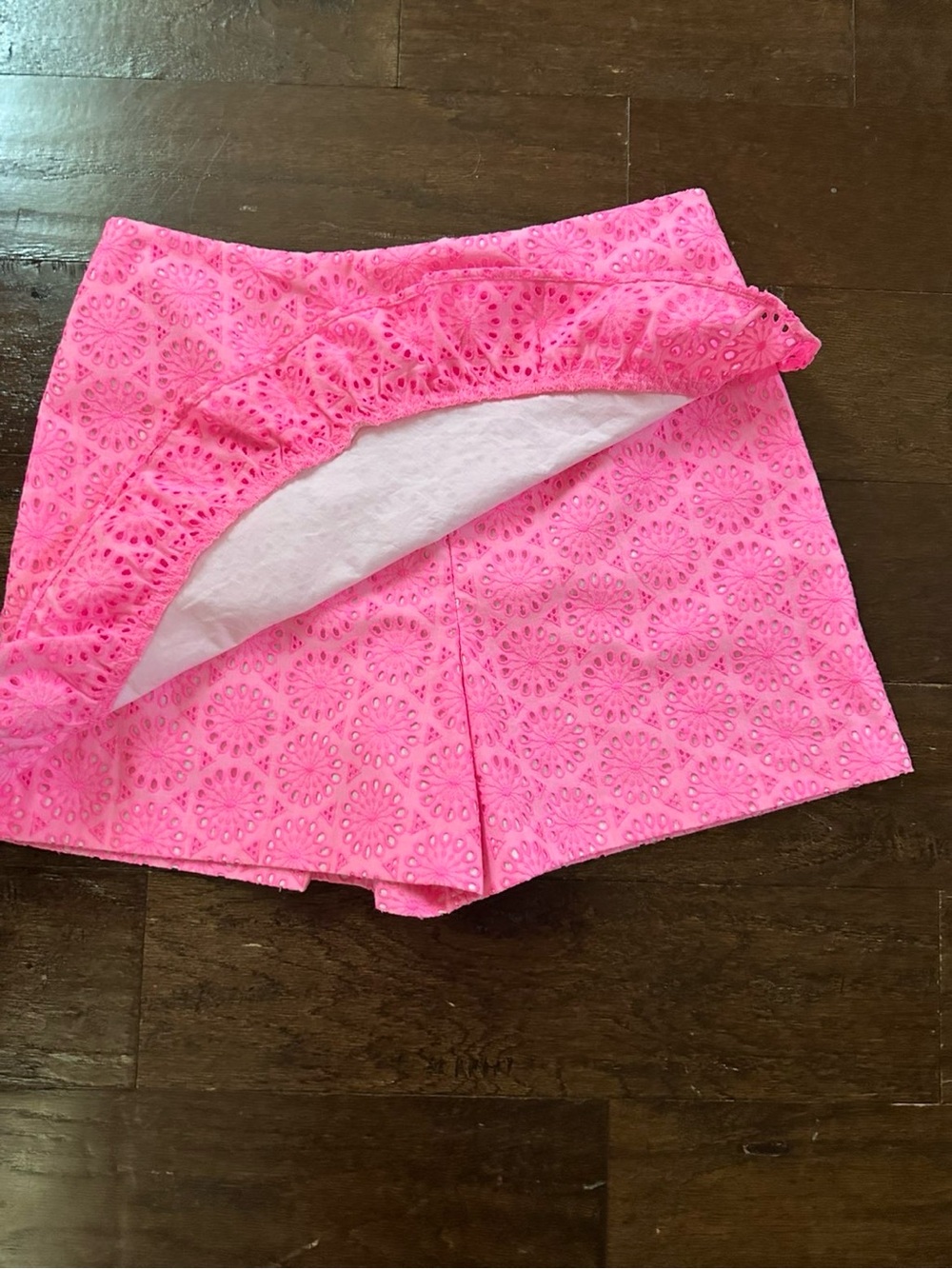 Lilly Pulitzer FAYE SKORT IN PROSECCO PINK NEON size 8 NWT - Picture 4 of 8